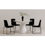 Otago Round Dining Table White 47 inches
