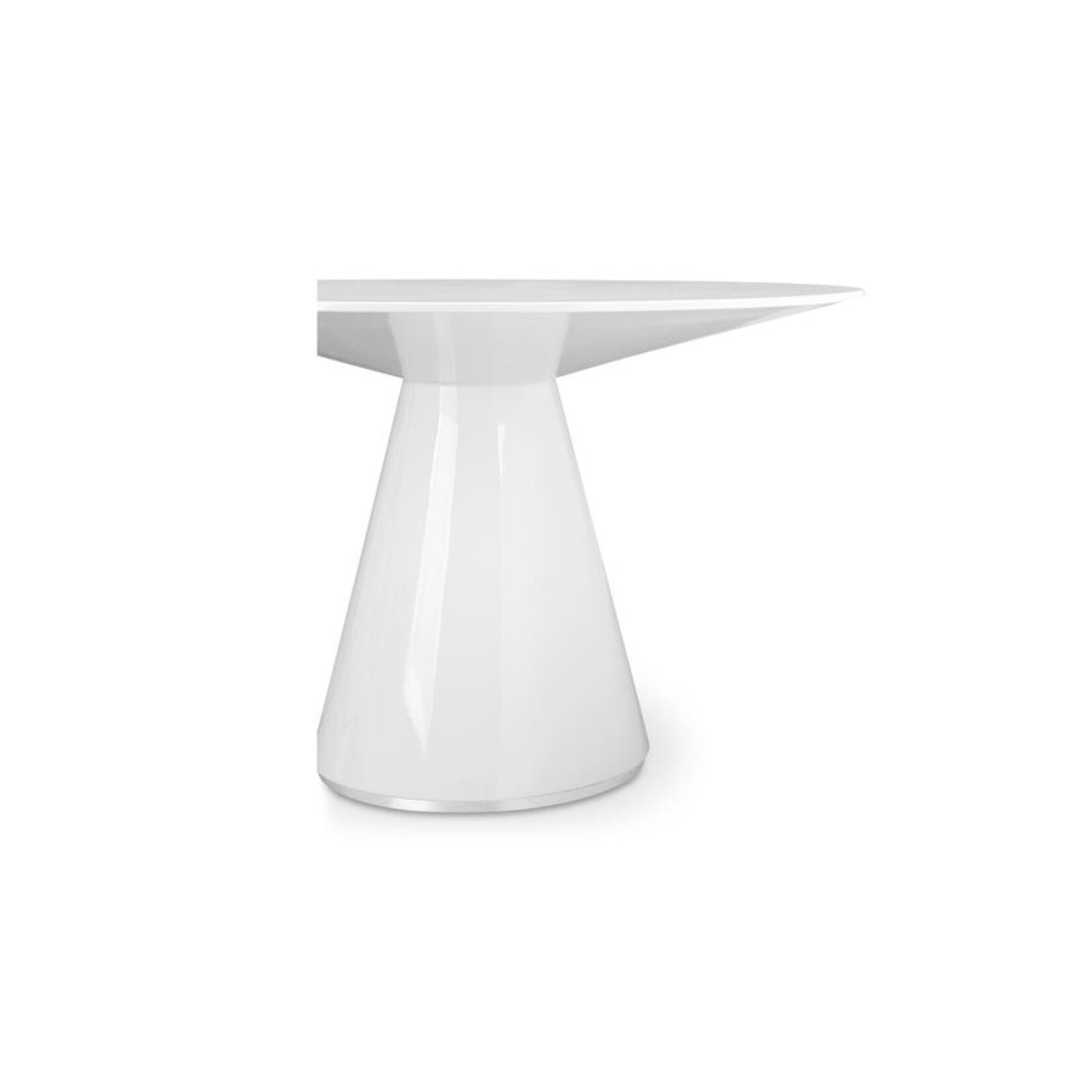 Otago Round Dining Table White 47 inches
