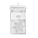Frosted Silver Snowflake Napkin - Set of 4
