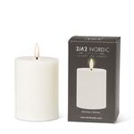 Sand LED Pillar Candle 3 x 4"