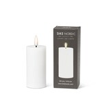 White LED Pillar Candle 2 x 4"