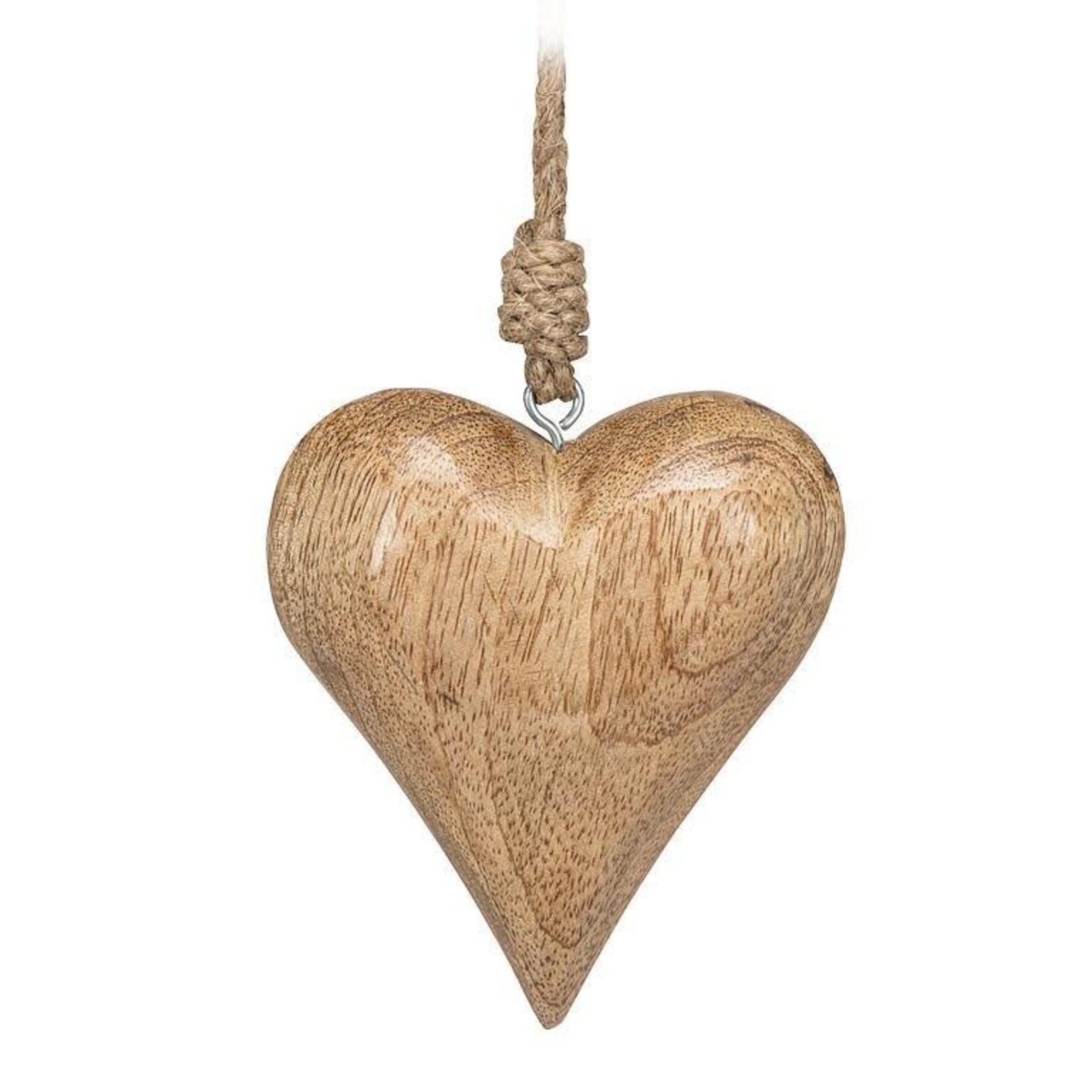 Small Puffy Heart Ornament 3.5" H