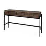 Glenn 4 Drawer Console Table 56L x 14W