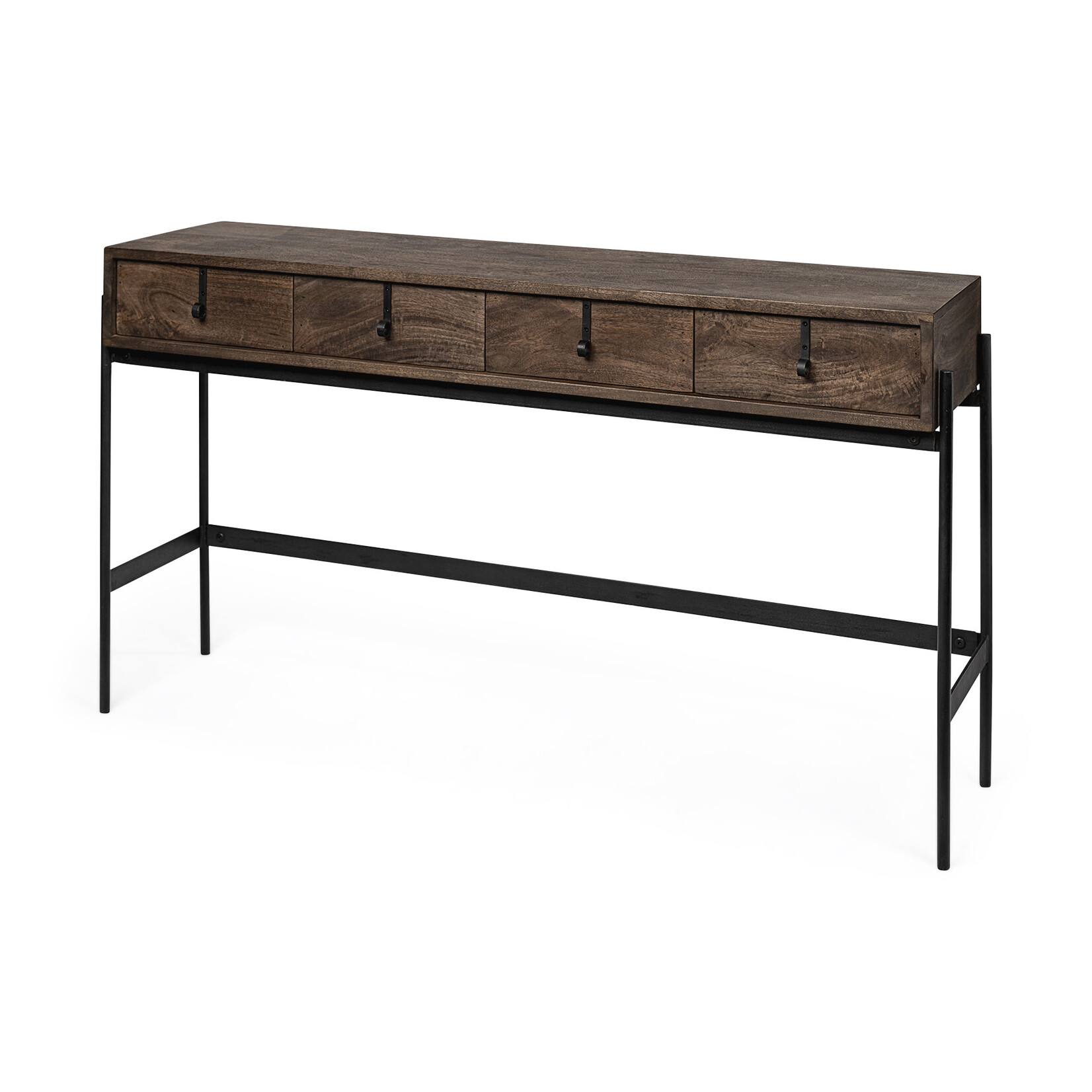Glenn 4 Drawer Console Table 56L x 14W