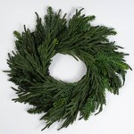 Evergreen Mixed Wreath 10"