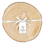 Wood Slice with Spreader