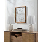 Sunken Accent Table Lamp - Cream