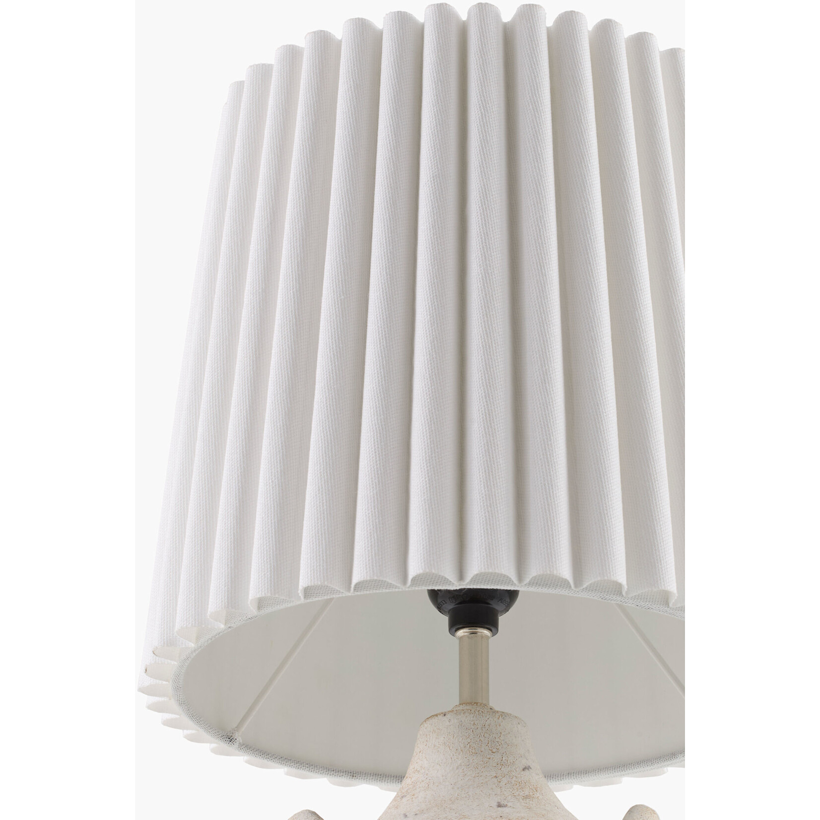 Sunken Accent Table Lamp - Cream