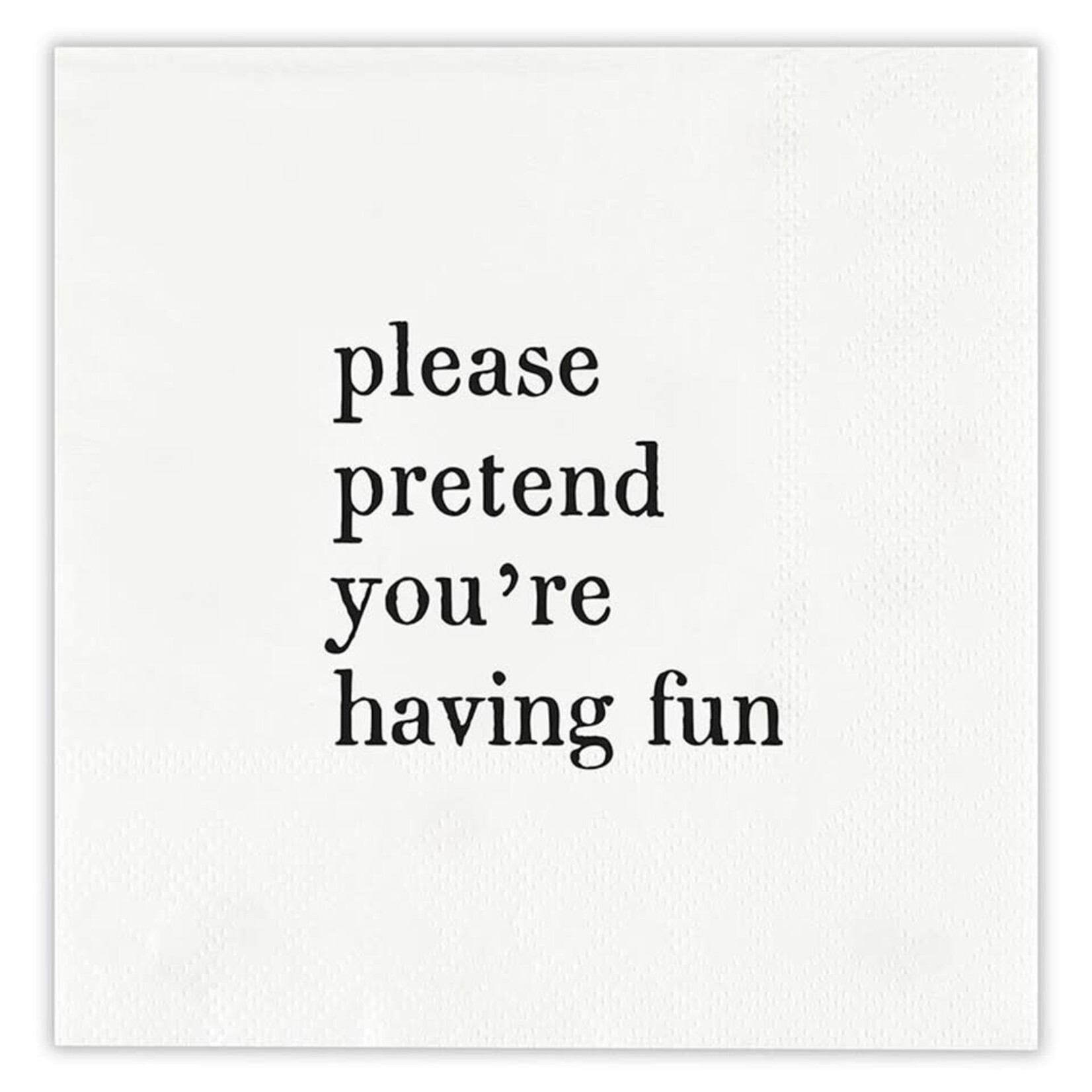 Paper Cocktail Napkins - Please Pretend