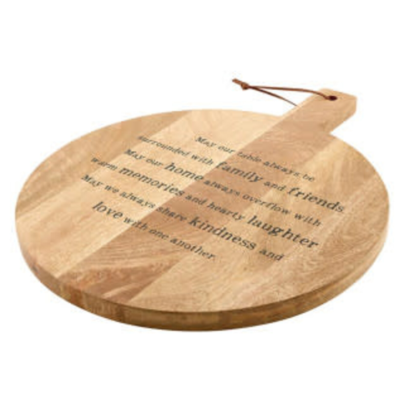 Round Charcuterie Board - May Our Table