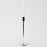 Gold Taper Candle Holder 9"