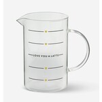 Glass Creamer Pitcher