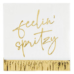 Feelin' Spritzy - Cocktail Napkin with Fringe