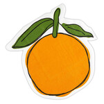 Die Cut Orange Cocktail Napkin