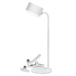 4PC Drum Magnet LED Lamp - White