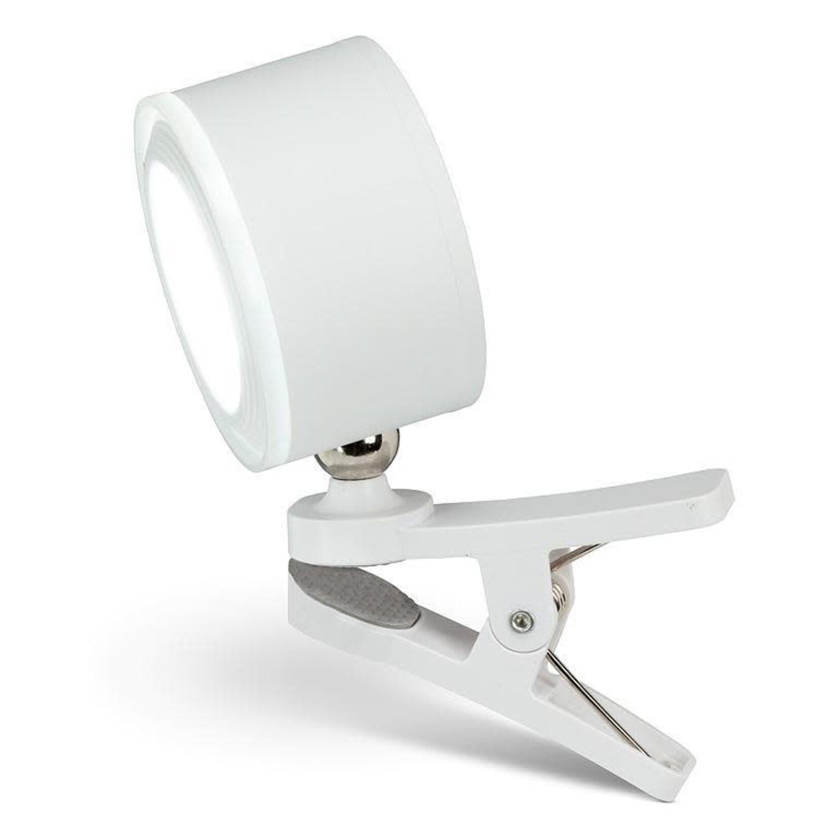 4PC Drum Magnet LED Lamp - White