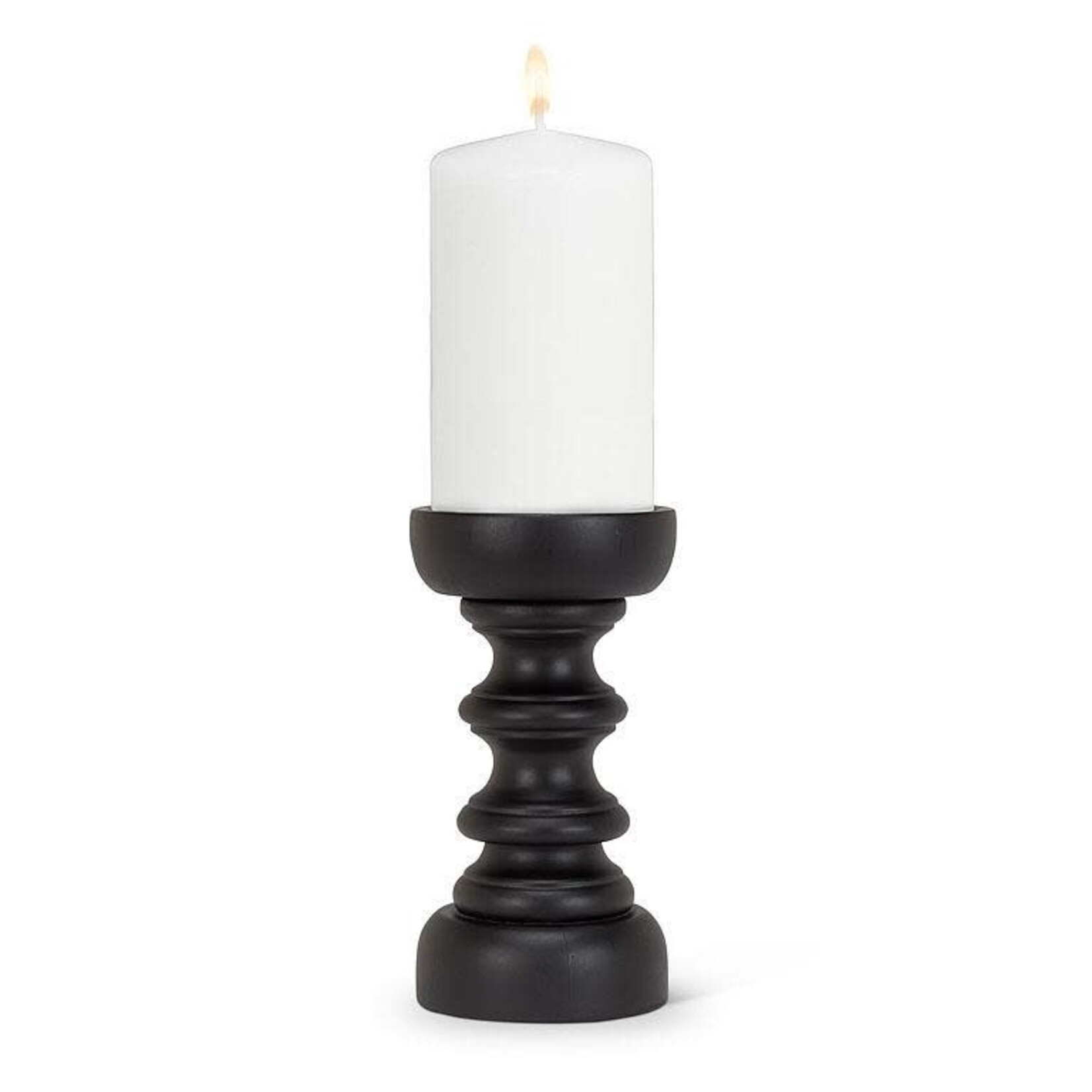 Md Turned Pillar Holder 7.5"