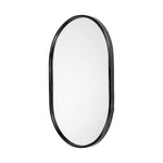 Sylvia Mirror 24 x 35 - Black Metal Frame