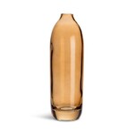 Tall Amber Bud Vase