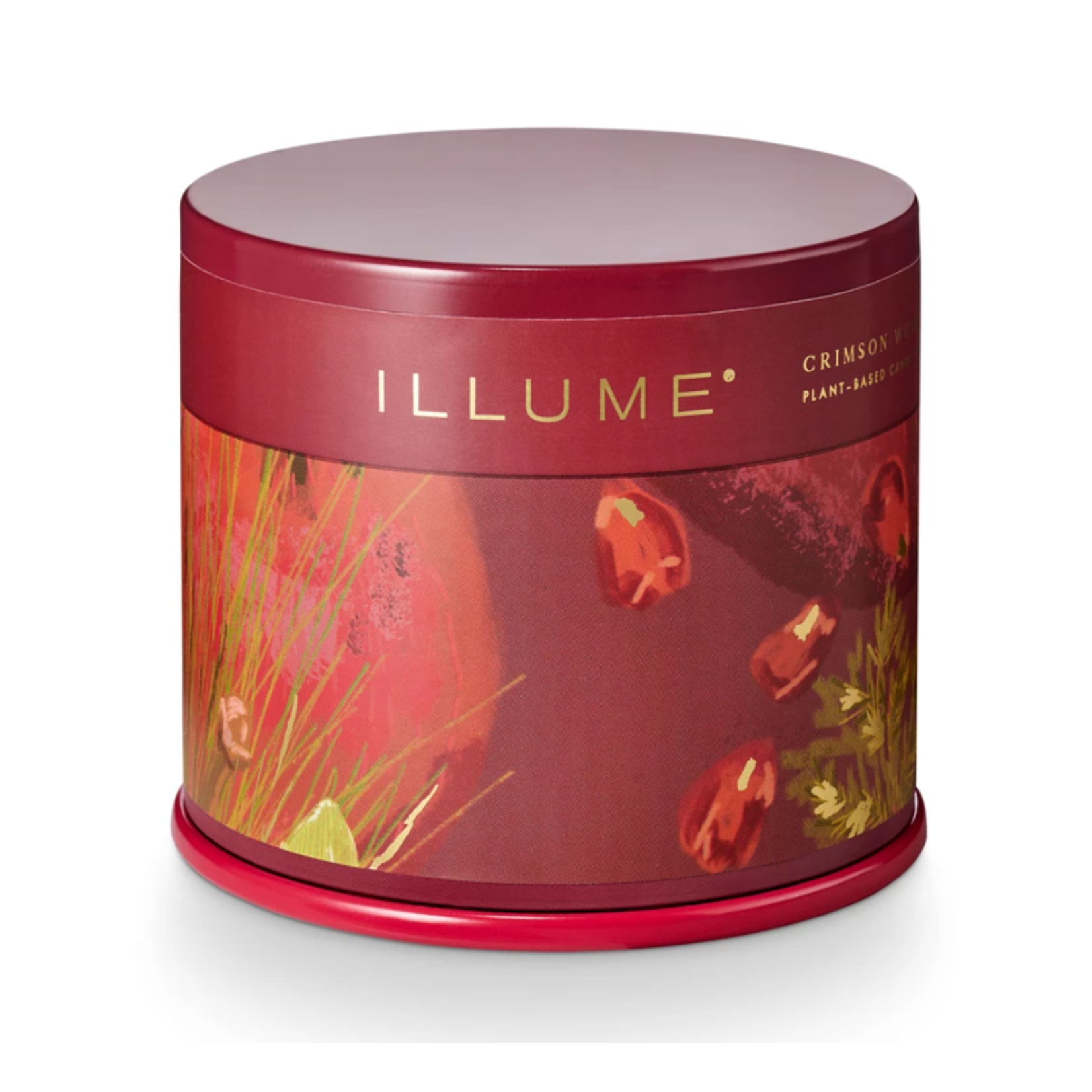 Crimson Woods Vanity Tin