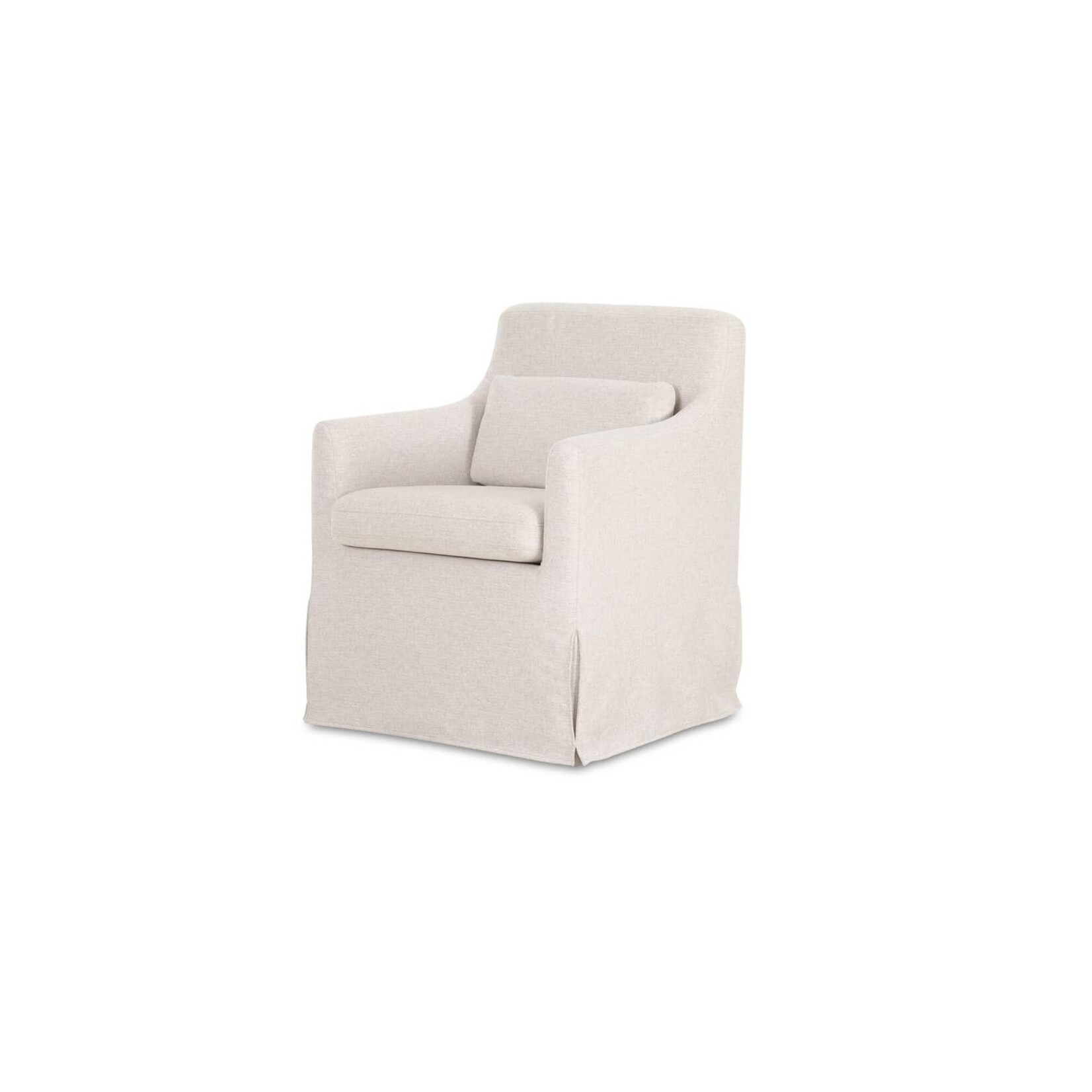 Lydia Slip Cover Dining Chair - Beige