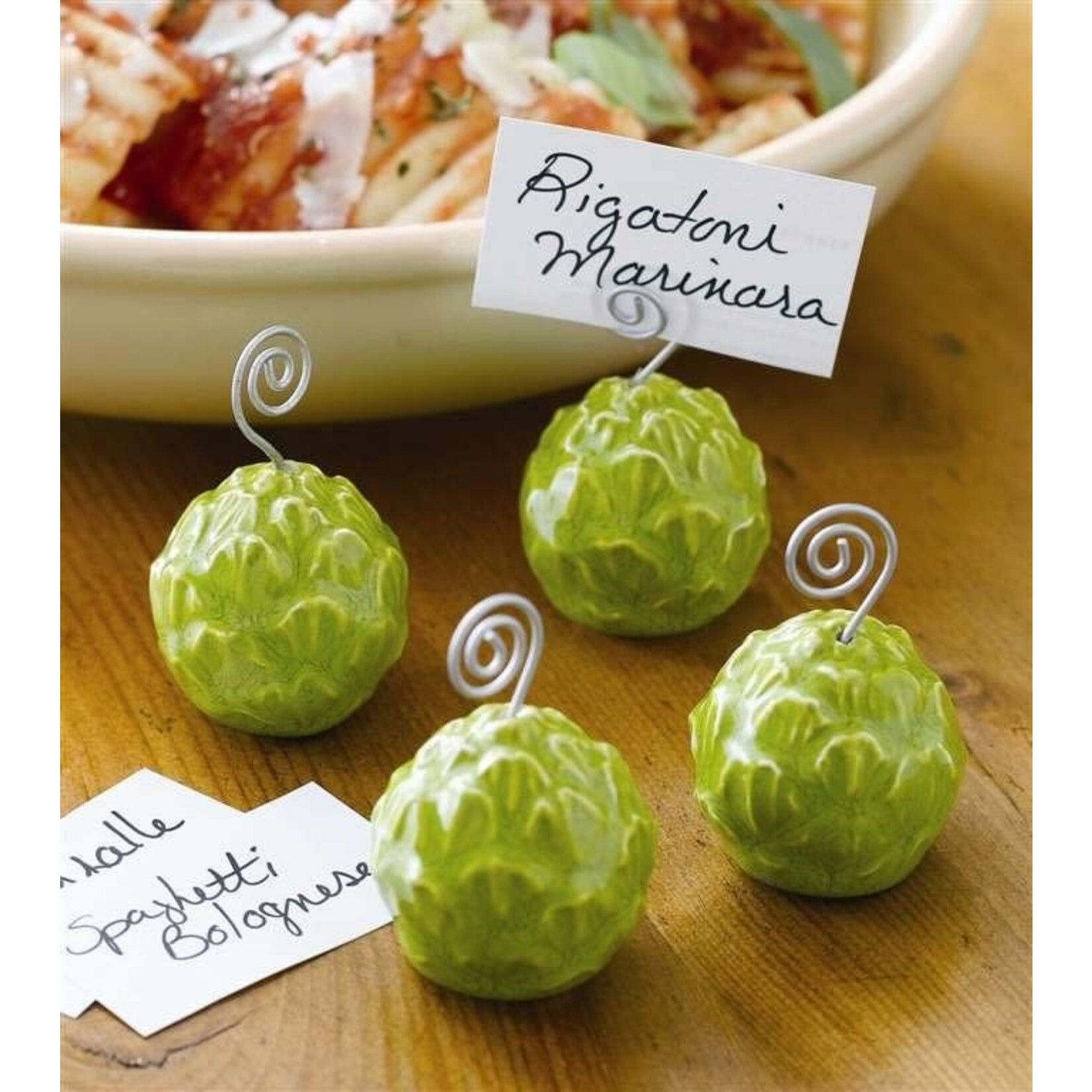 Artichoke Place Card Holders - Set of 4