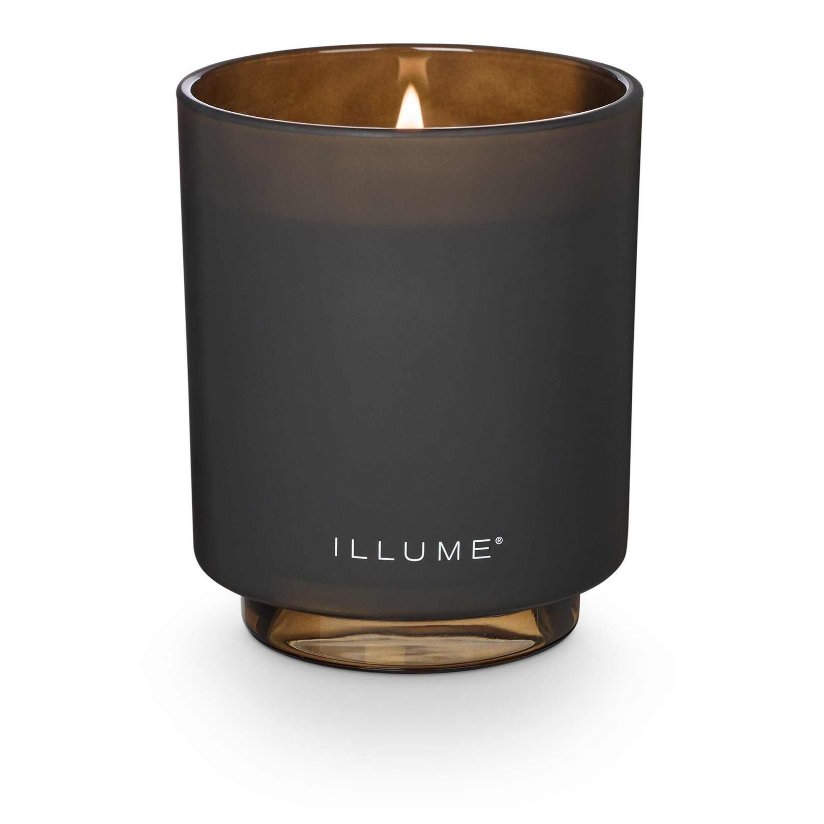 Boxed Glass Candle Woodfire