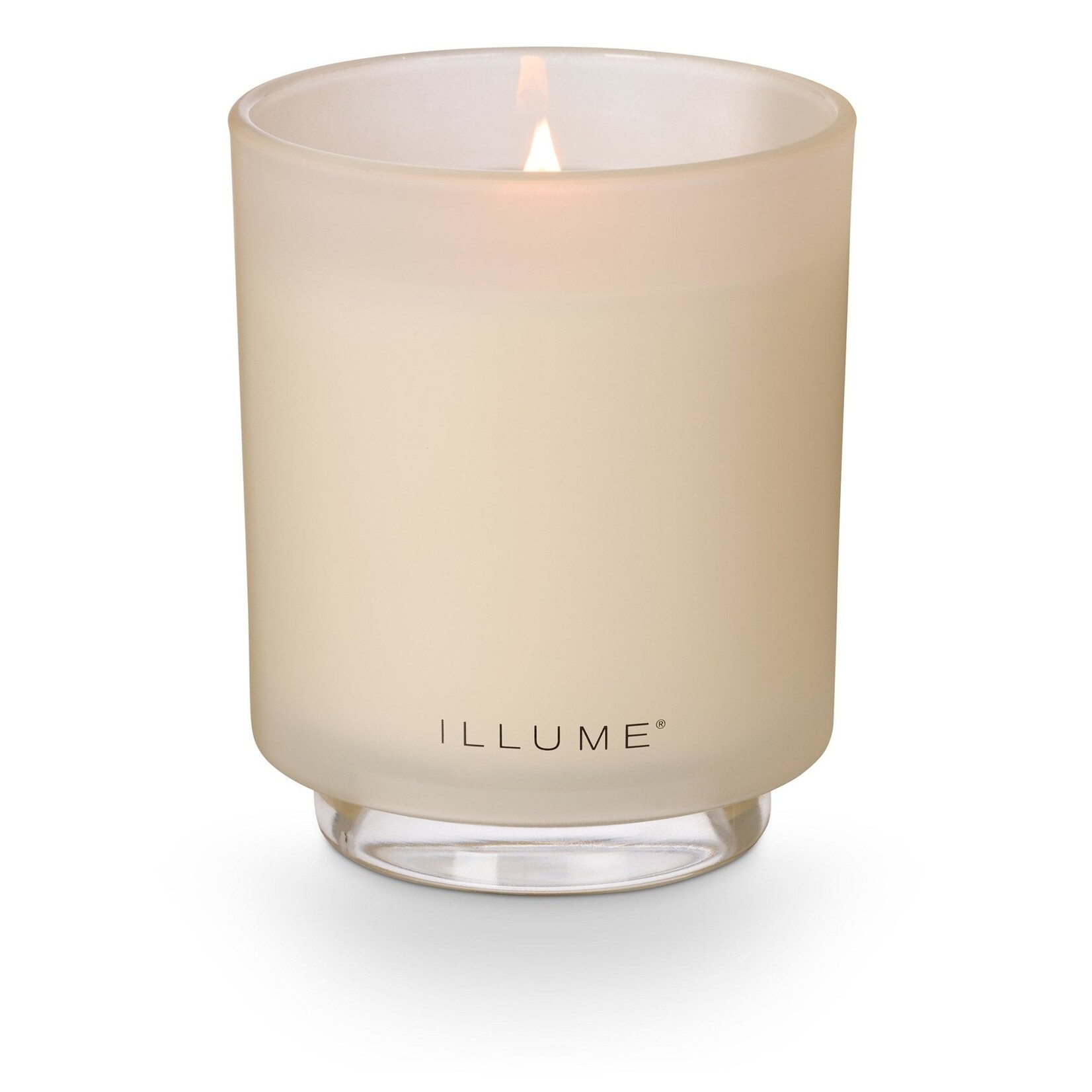Boxed Glass Candle Winter White