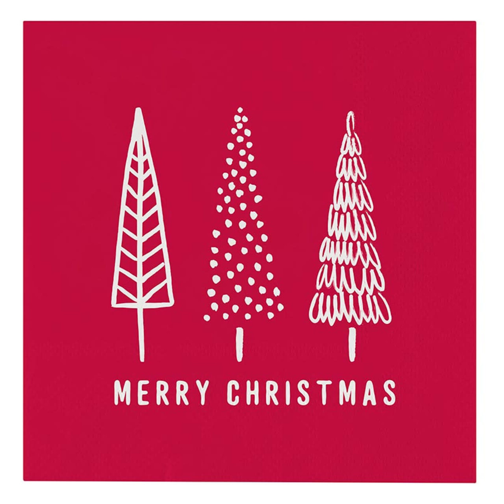 Cocktail Napkin - Merry Christmas