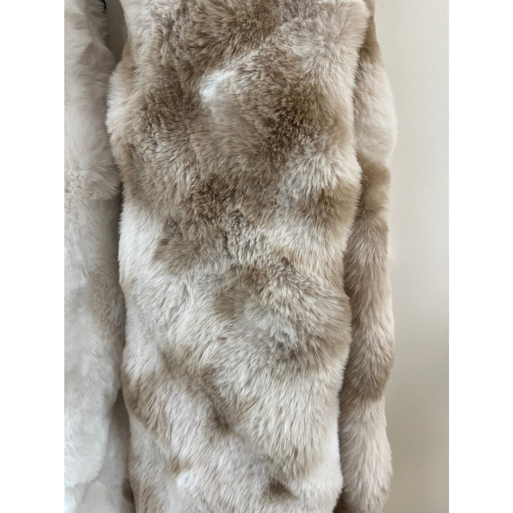 Plush Faux Fur Throw 50x60" - Caramel