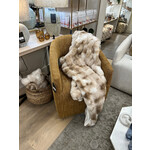 Plush Faux Fur Throw 50x60" - Caramel