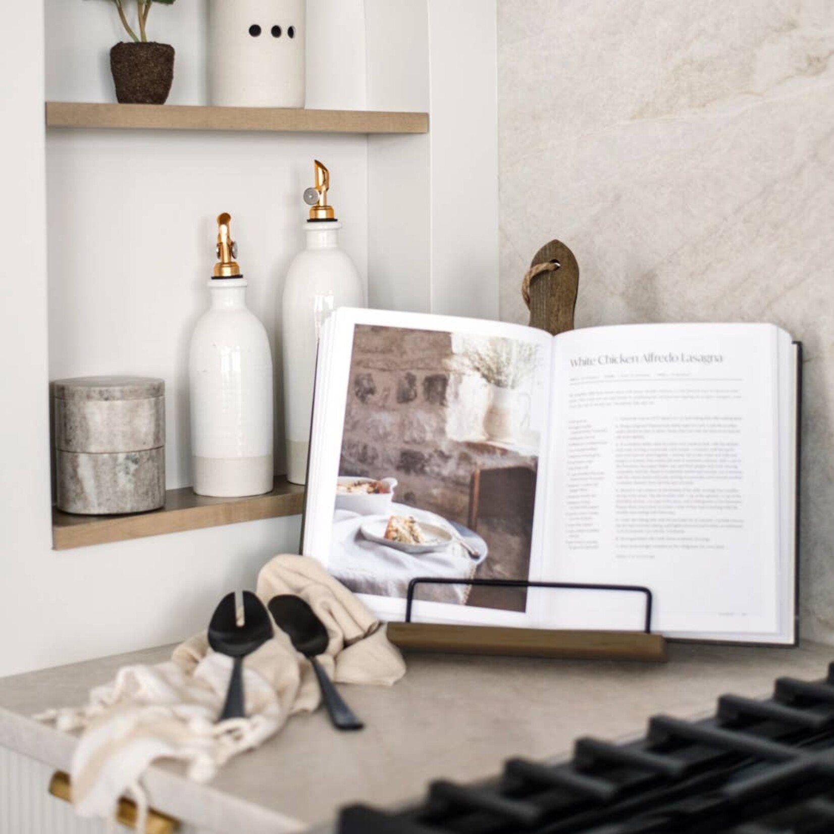 Cookbook Stand - Natural