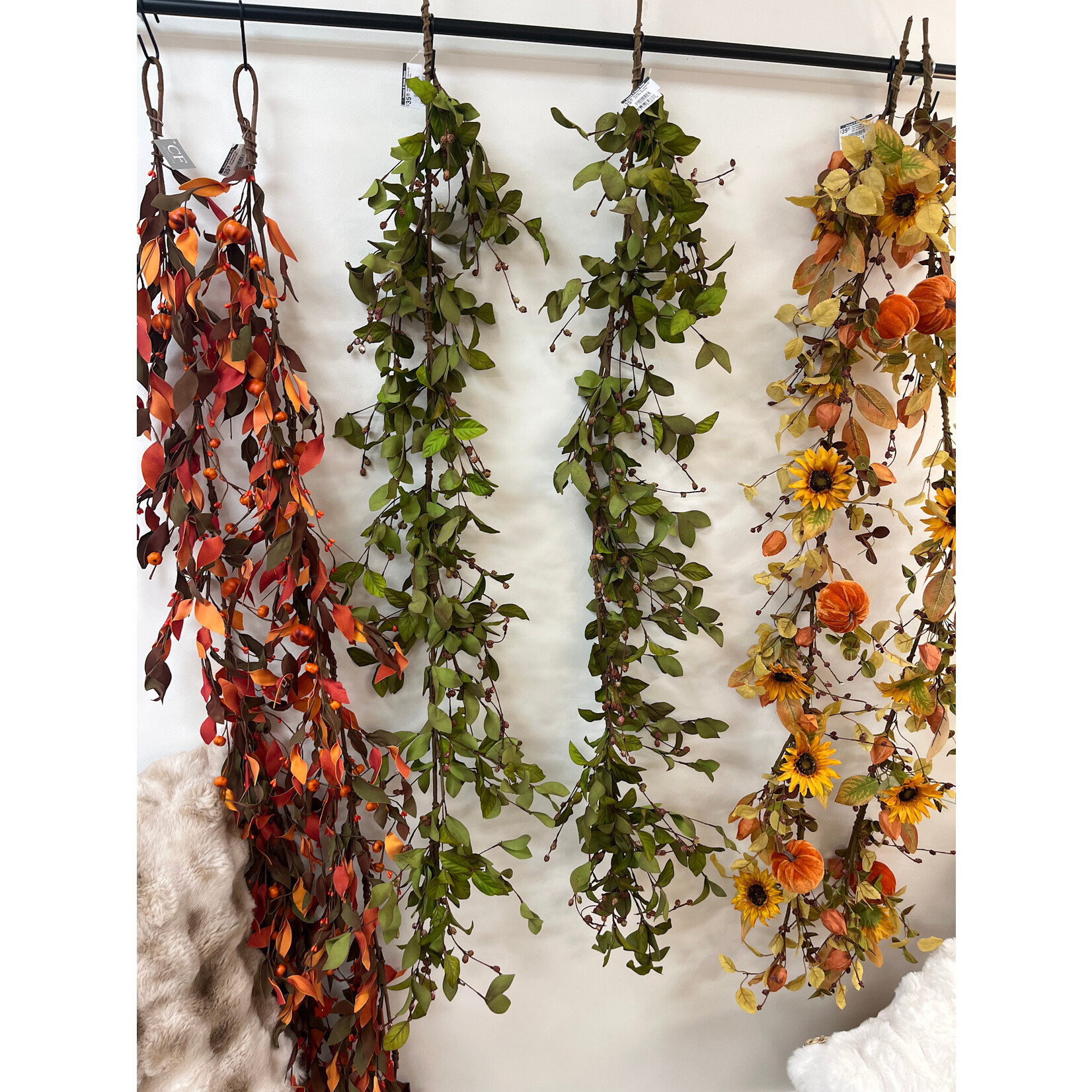 Garland Fall Leaves 60" with Mini Berries