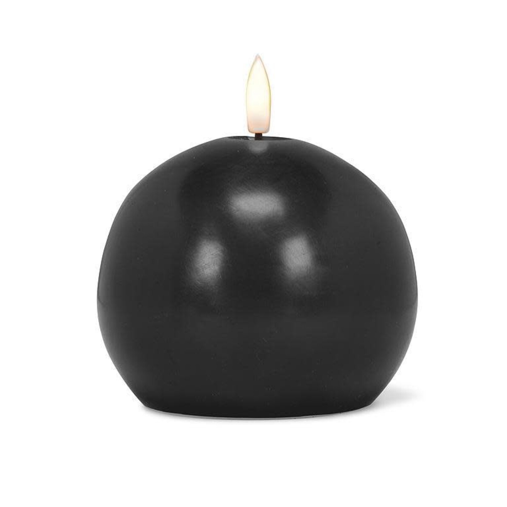 Black LED Ball Candle