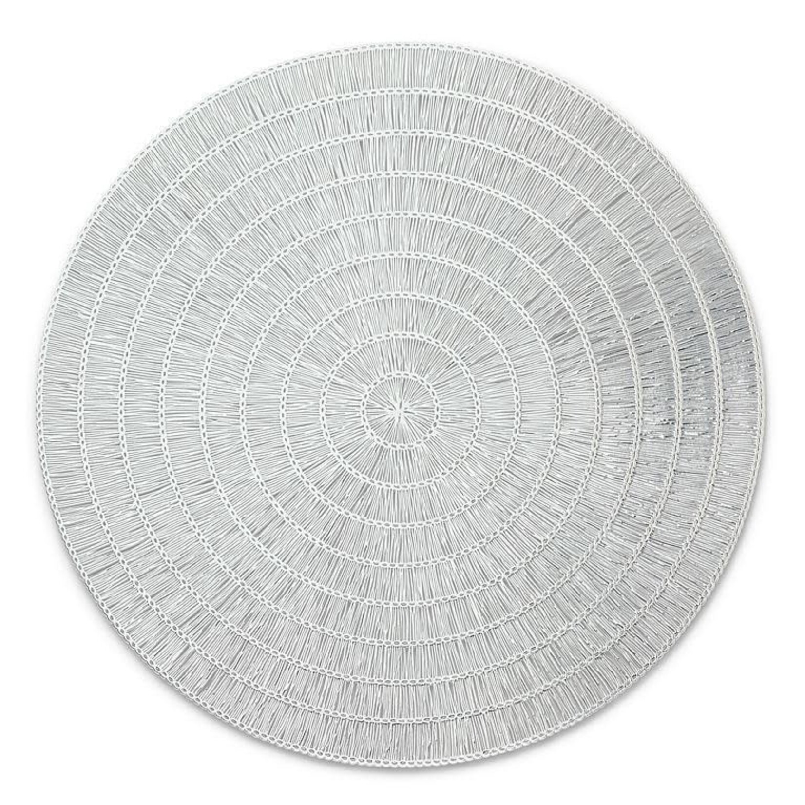 Silver Round Placemat