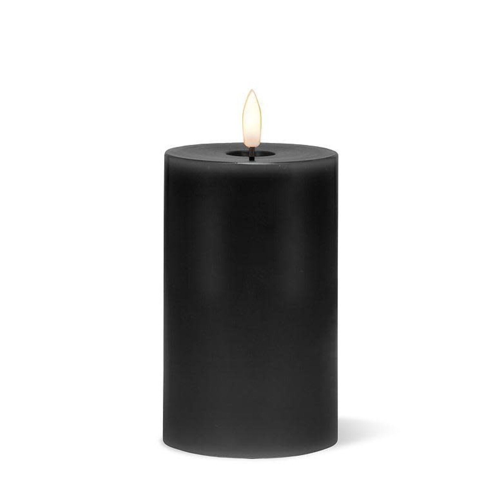 Black LED Pillar Candle 3 x 5"