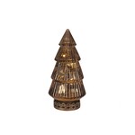 Brown glass tree - 6.25"