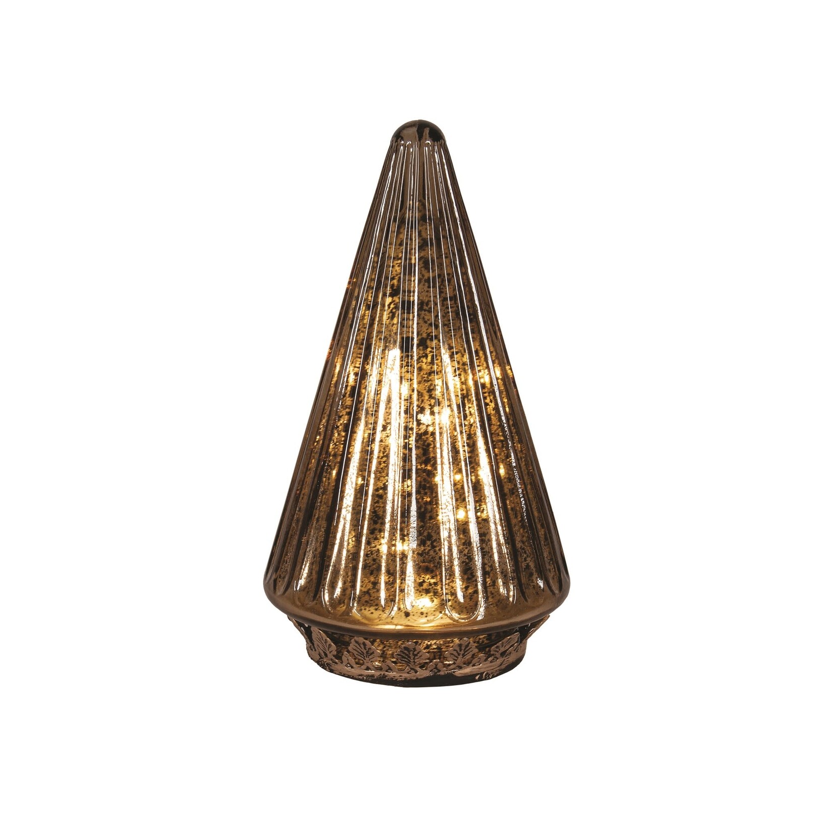 Brown Glass Tree - 7.5"