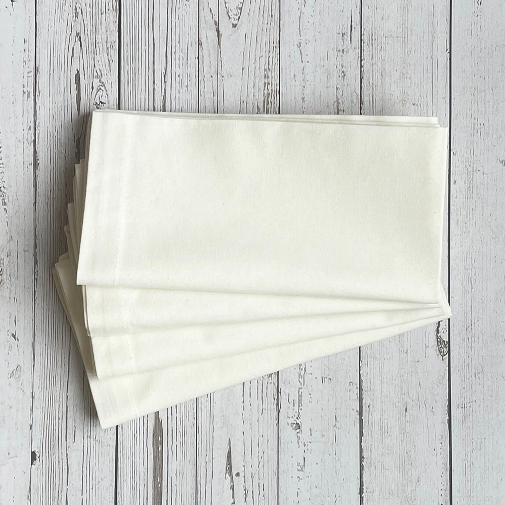 Solid Napkin Set of 4 Ivory