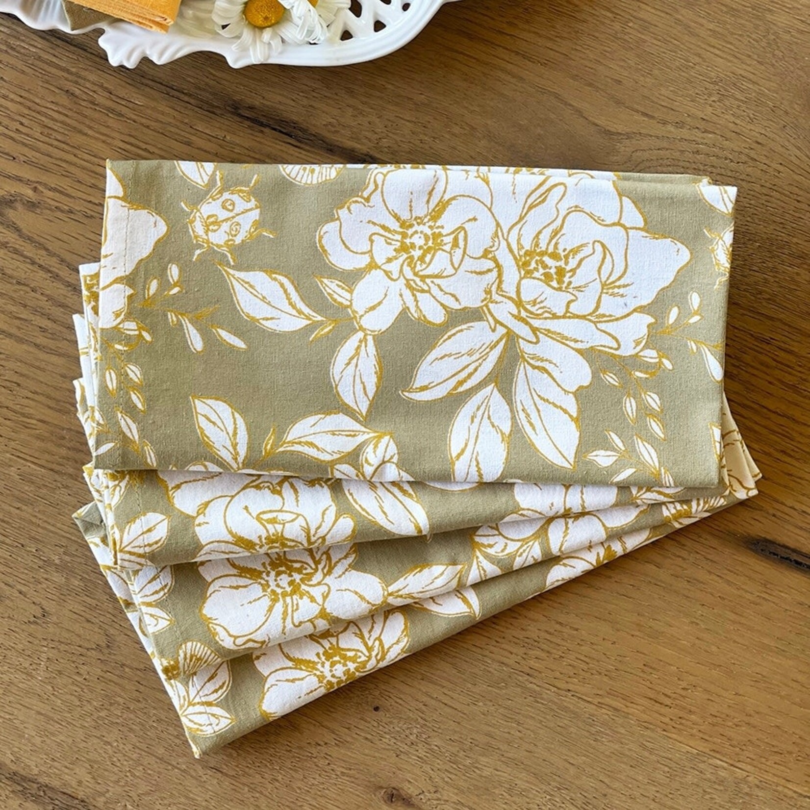 Mahogany Moss, Napkin Set of Four