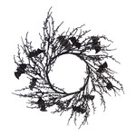 Halloween Wreath GlitterTwigs