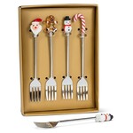 Holiday Icon Cocktail Forks - Set of 4