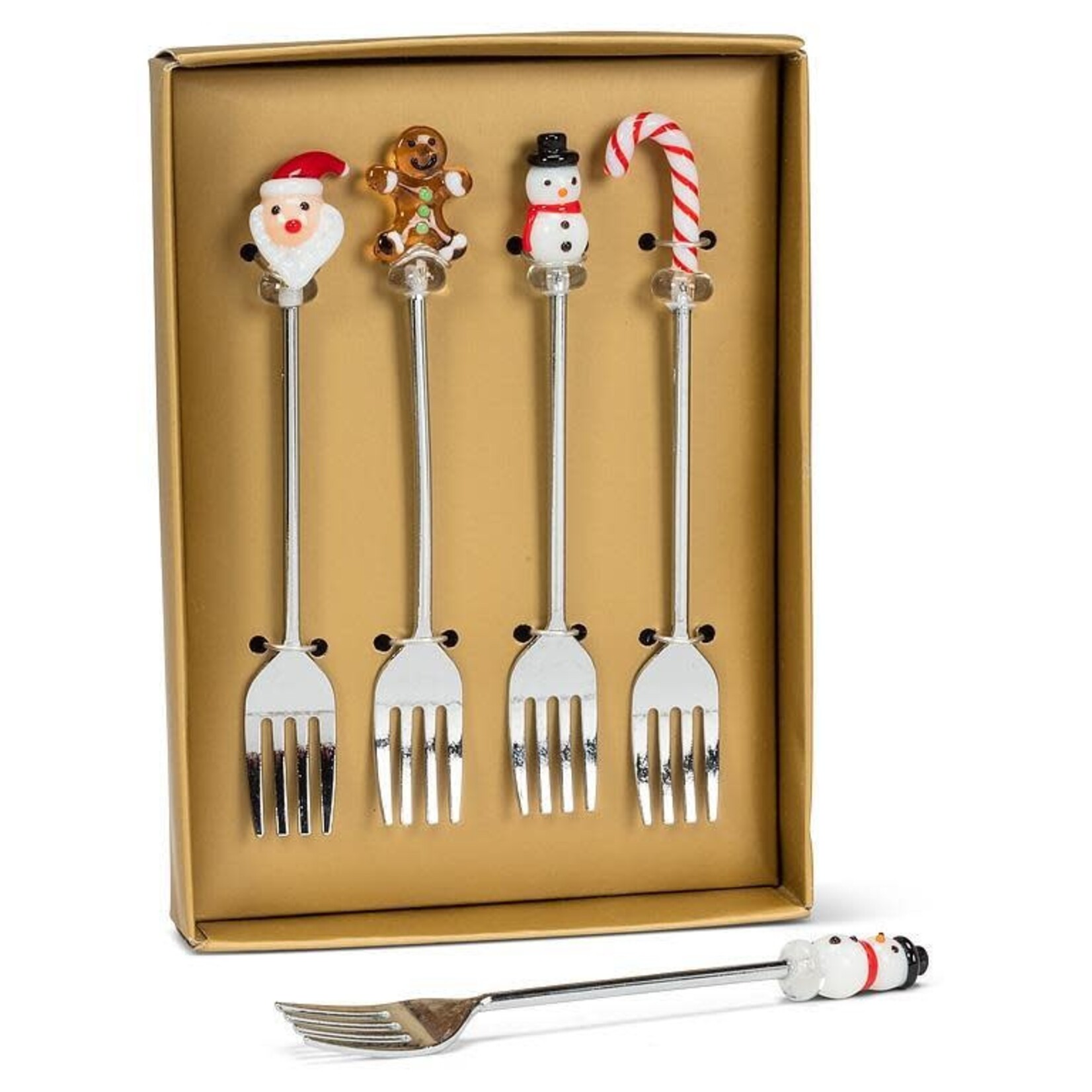 Holiday Icon Cocktail Forks - Set of 4