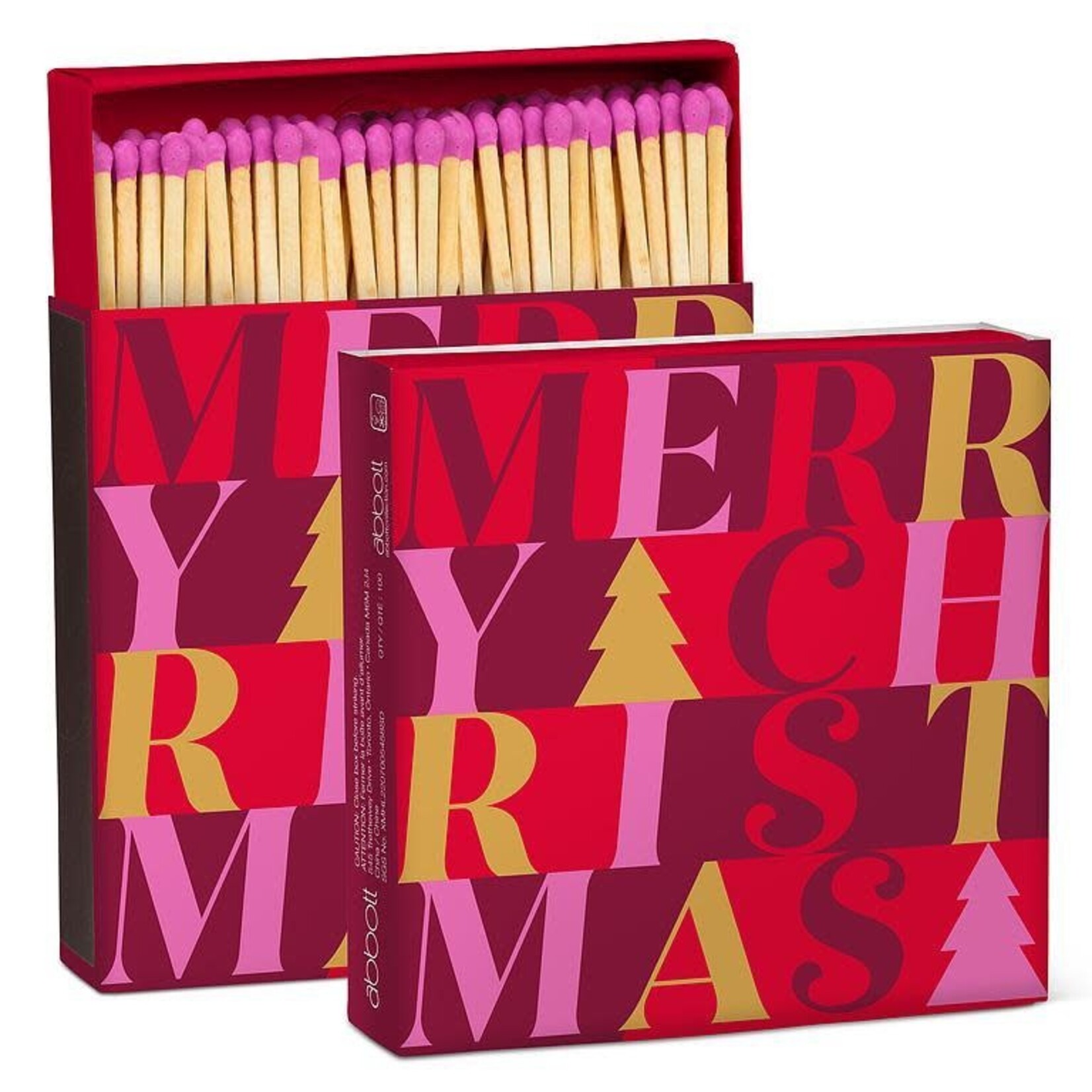 Merry Christmas Square Matches