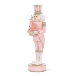 Pink Nutcracker with LED Tree