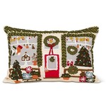 Rectangle Gift Shop Storefront Pillow 12 x 5"