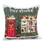 Square Toy Storefront Pillow 17"