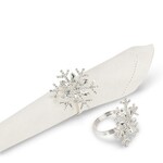 Jewelled Snowflake Napkin Ring