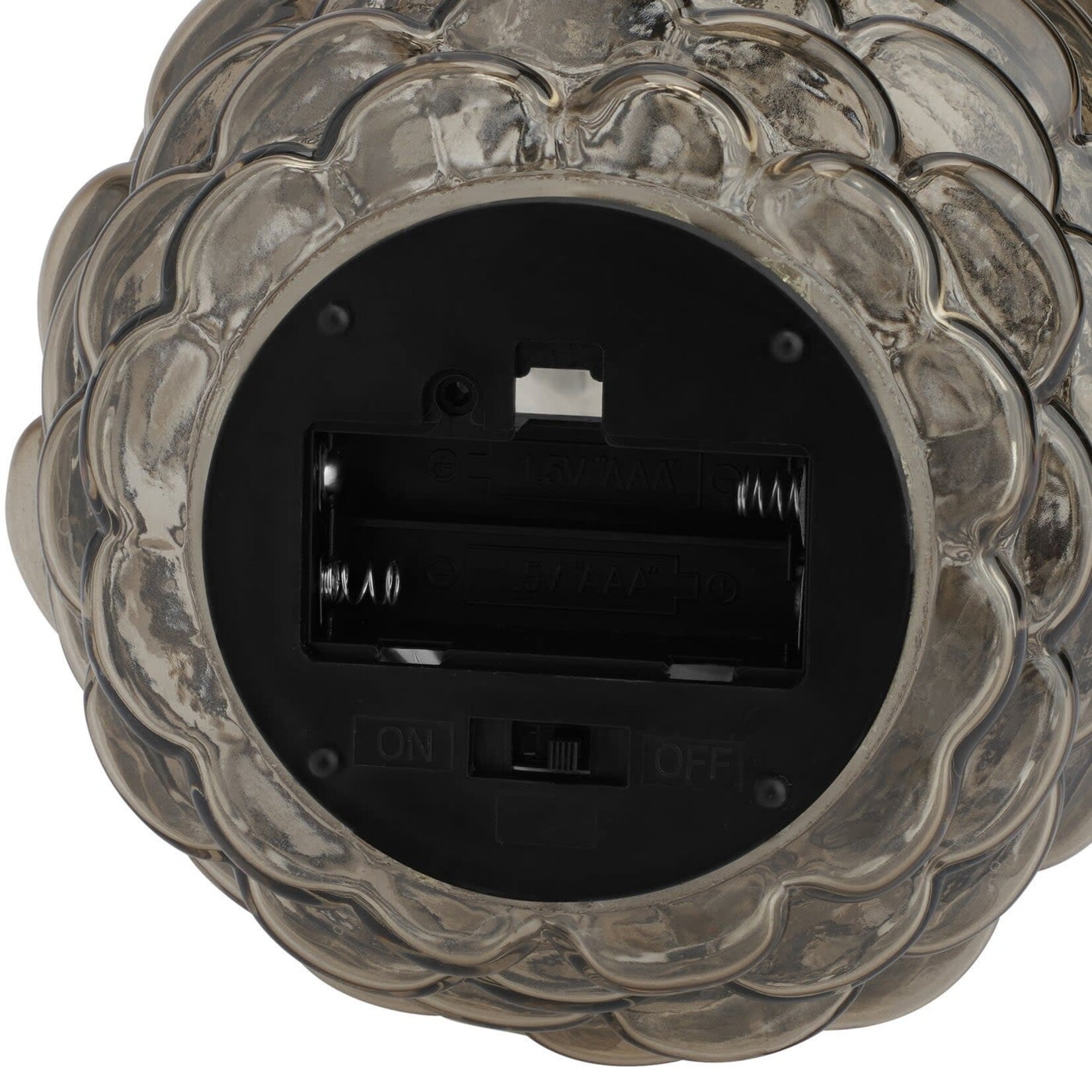 Smoke Glass Pinecone LED Light 4x6