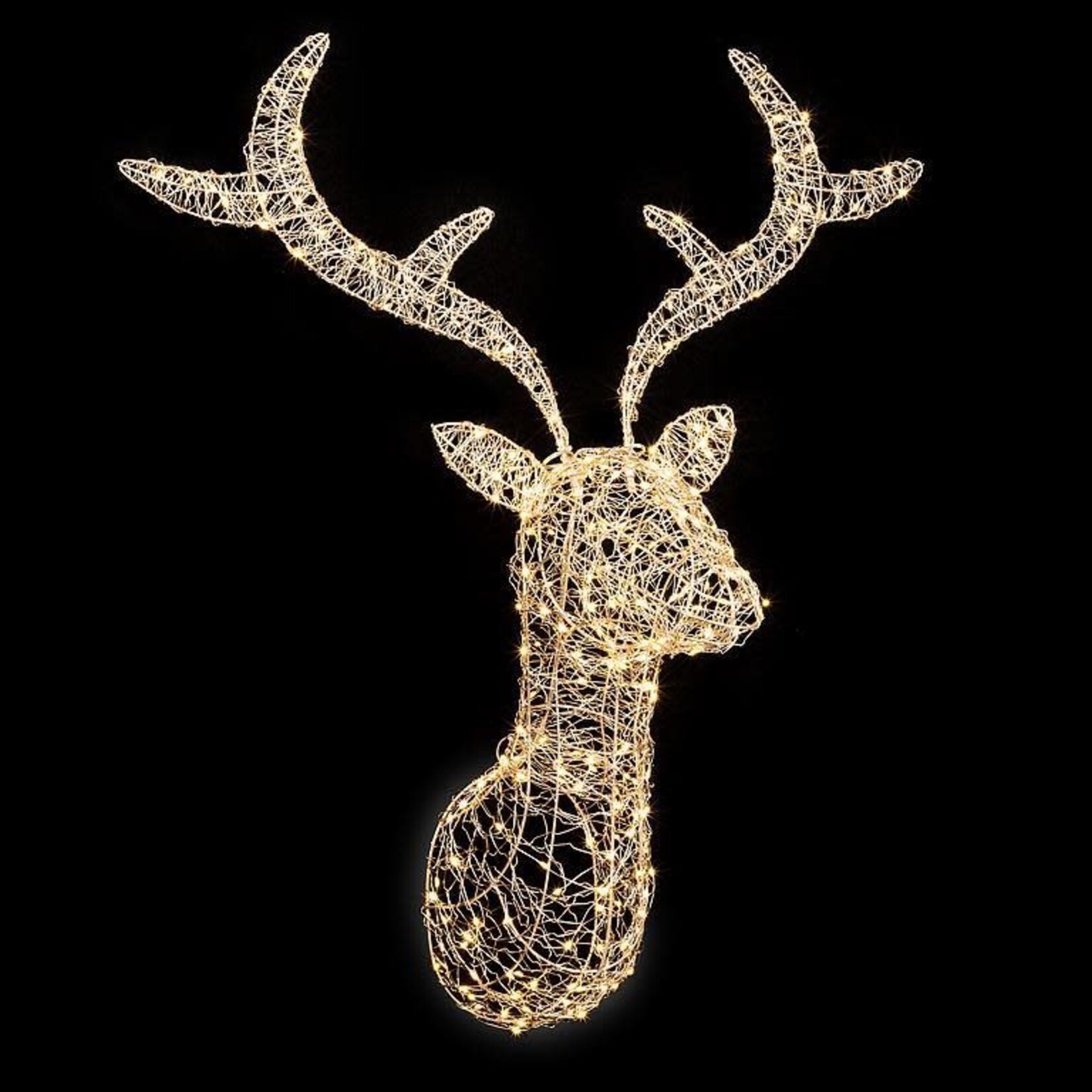 Stag Head 250 Micro LED 31"H